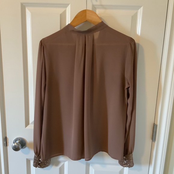 RW&CO Long Sleeve Sheer Blouse - Picture 3 of 5